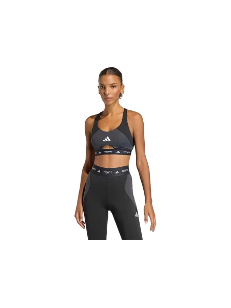 Teretana sportski top Adidas crna