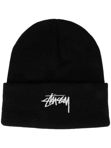 Pletený čepice Stussy černý