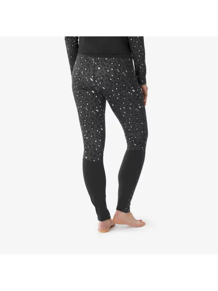 Legginsy termoaktywne narciarskie Wedze BL szare