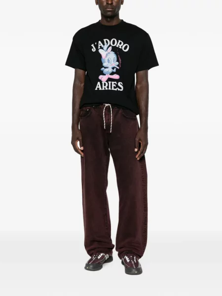 Tricou Aries cu imagine negru
