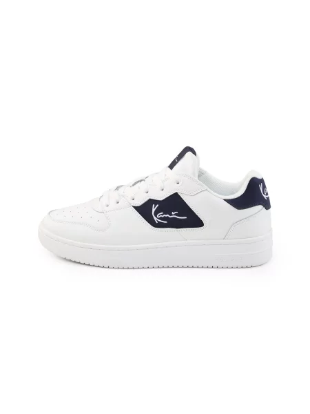 Sneakerși Karl Kani clasici alb