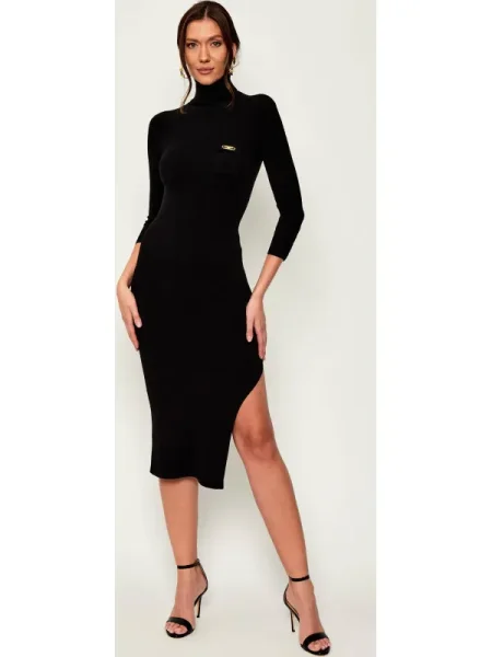 Elisabetta Franchi Rochie tricotată negru