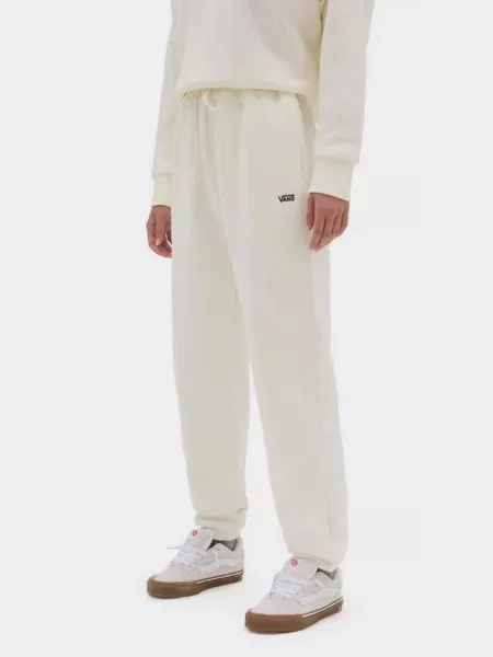 Замшевые спортивные штаны Vans белые