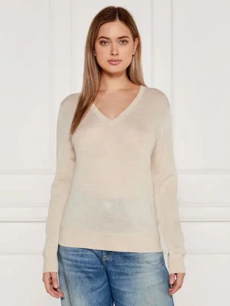 Tommy Hilfiger Gyapjú kötött pulóver