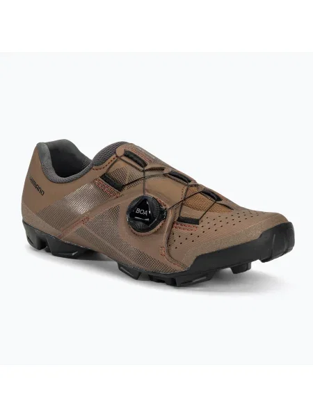 Дамски обувки за MTB колоездене Shimano бронз кафяво