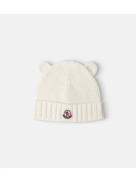 Gyerek sapka Moncler Enfant fehér
