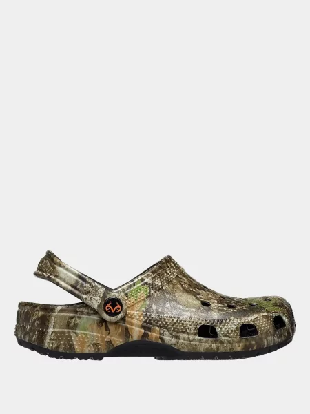 Сабо Crocs синтетичний коричневий
