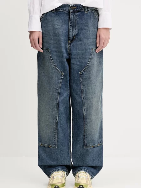 Τζιν Carhartt WIP Brandon Double Knee Pant μπλε