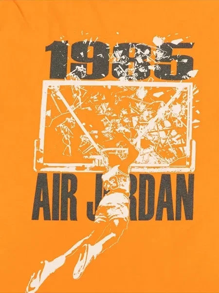 Tricou Jordan portocaliu