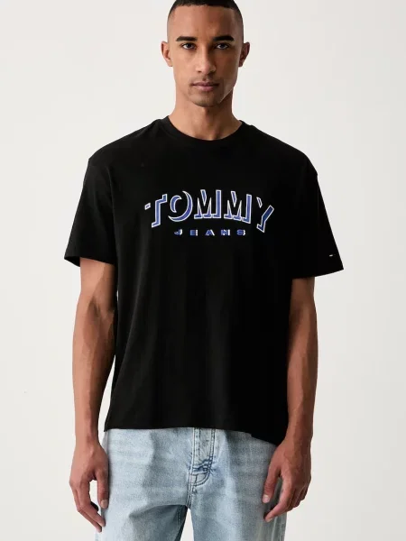 Tommy Jeans tričko černé