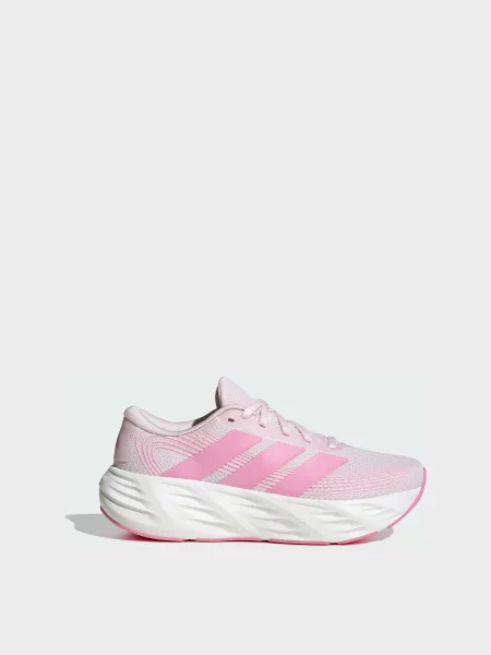 Кроссовки для бега Adidas Cloudfoam с принтом галактика розовые