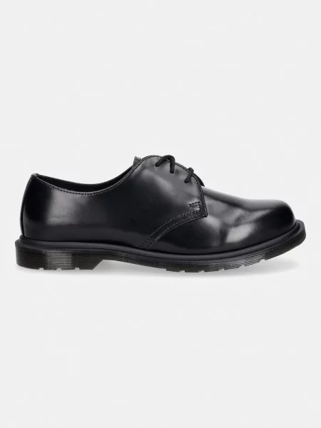 Bőr félcipő Dr. Martens fekete
