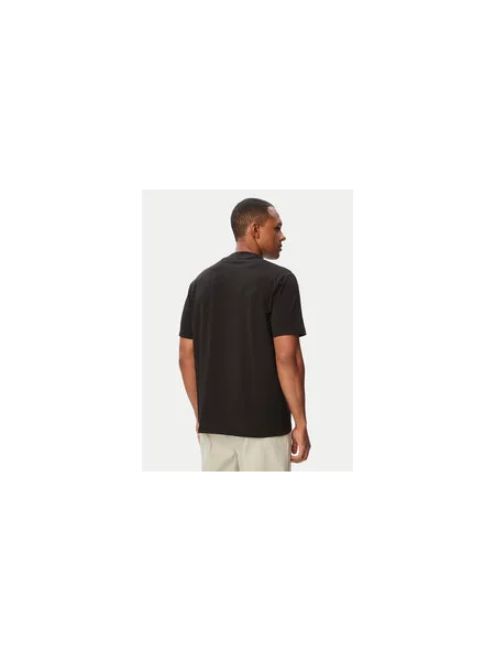 BOSS Póló Tee Collar Fekete Relaxed Fit fehér