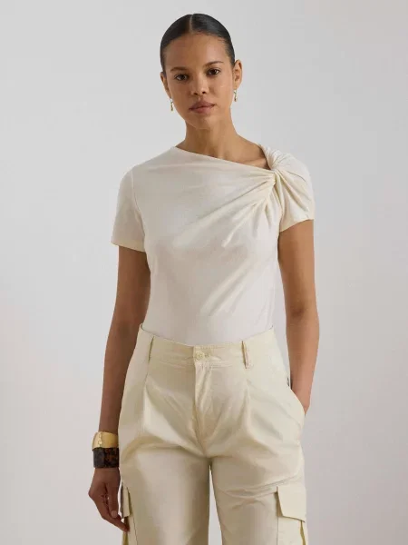 Lauren Ralph Lauren tricou pentru femei din bej