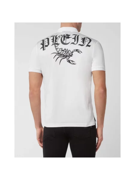 Koszulka polo Philipp Plein biała
