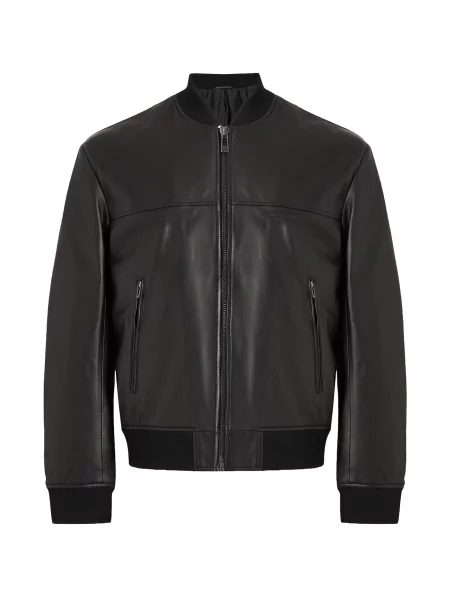 ARMANI EXCHANGE Geacă de primăvară-toamnă negru