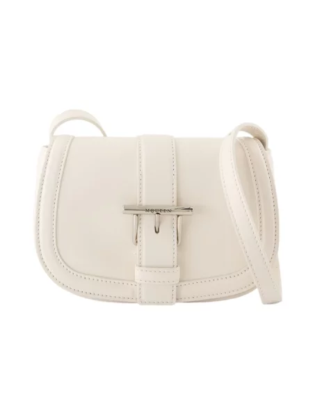Torebka Alexander Mcqueen skórzana biała