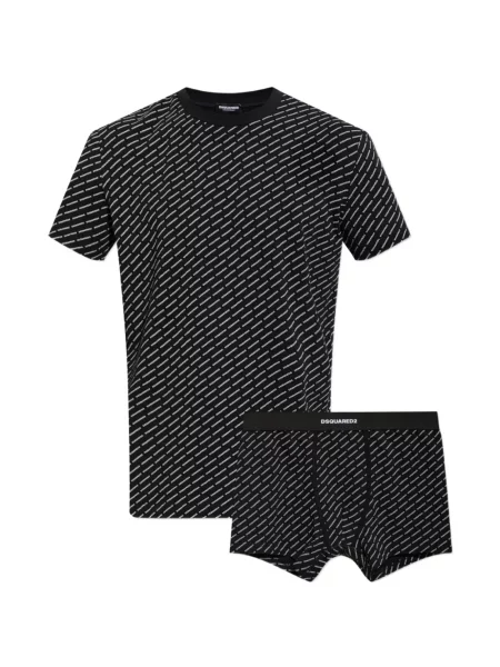 Tricou Dsquared2 cu imagine negru