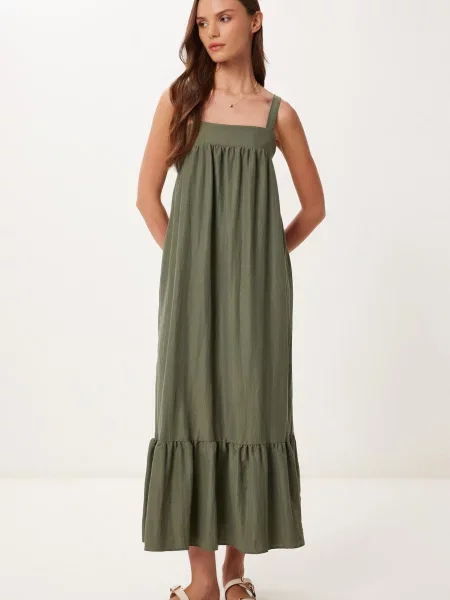 Happiness İstanbul Rochie de vară oliv
