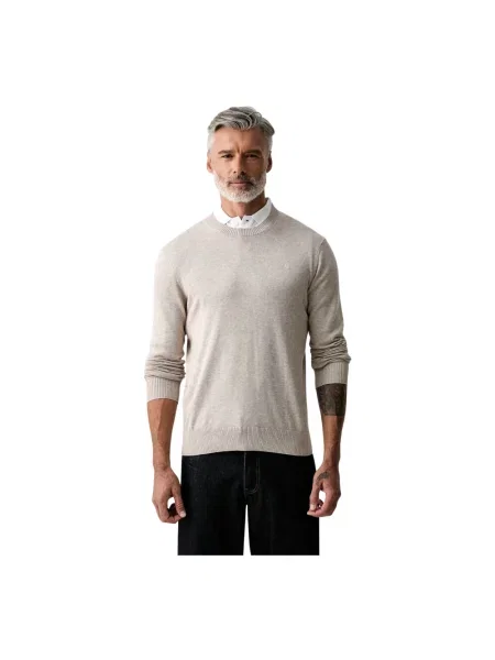 Sweter Hackett beżowy