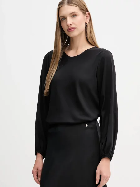 Sandro Ferrone bluză uni negru