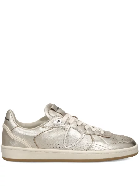 Sneakers Philippe Model Paris με κορδόνια με δαντέλα χρυσό