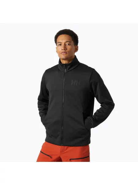 Мъжки суитшърт за ветроходство Helly Hansen HP Fleece ebony черно