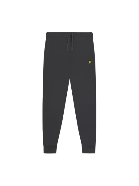 Skinny spodnie dresowe Lyle & Scott czarne