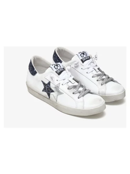 Sneakersy 2star skórzane białe