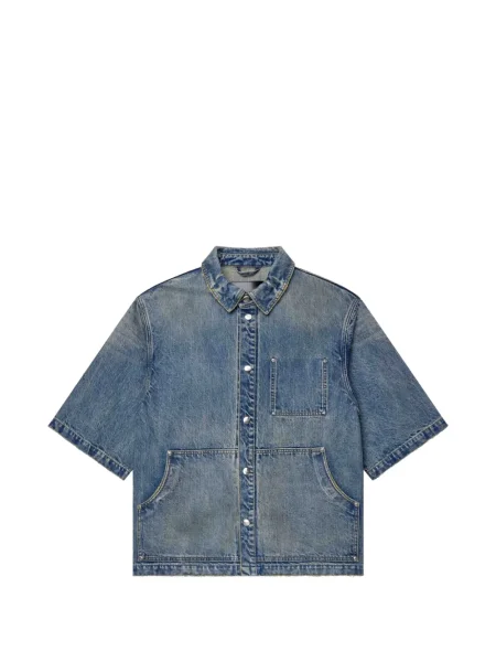 Krátká košile Purple Brand modrá