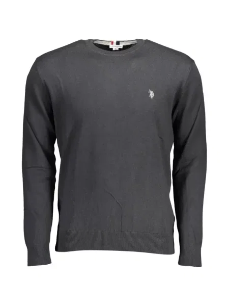 Pulover U.s. Polo Assn. cu broderie gri
