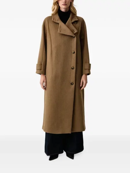 Ilgas paltas Trussardi ruda