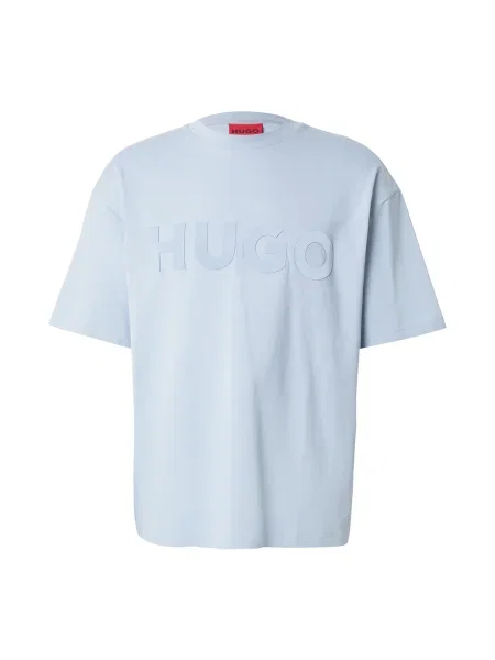 HUGO Tricou Dinkee deschis albastru