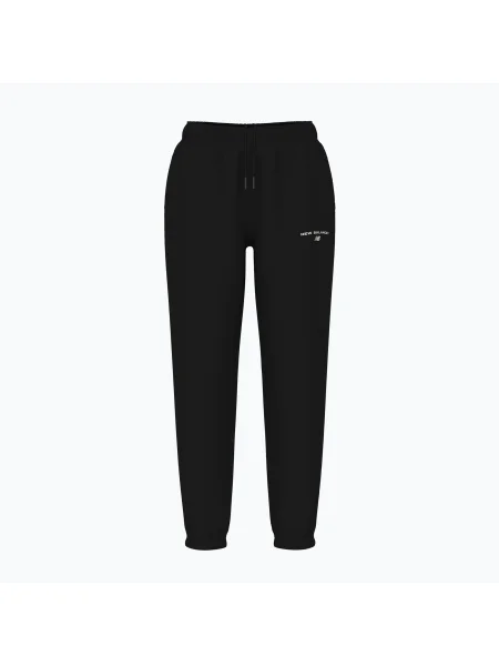 Дамски панталони New Balance Reimagined Fleece Jogger black черно