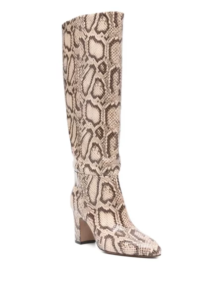 Botine Paris Texas din piele cu imagine