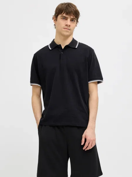 JJ Rebel Tricou negru alb