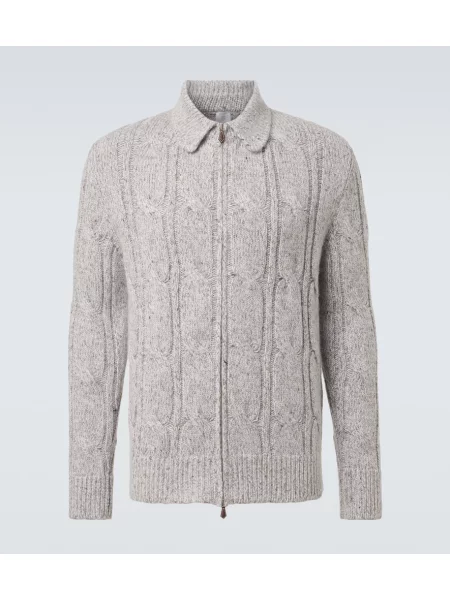 Cardigan Eleventy de lână gri