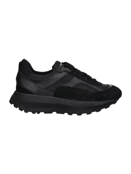 Sneakersy Novesta zamszowe czarne