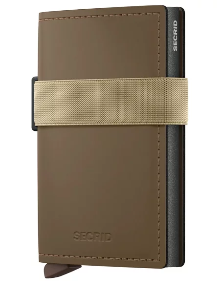 Secrid RFID pénztárca bőr MATTE barna