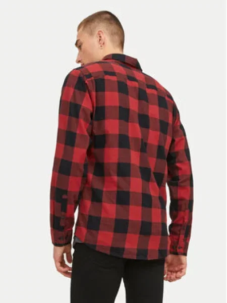 JACK & JONES Košulja Gingham hrđavo / crna crvena