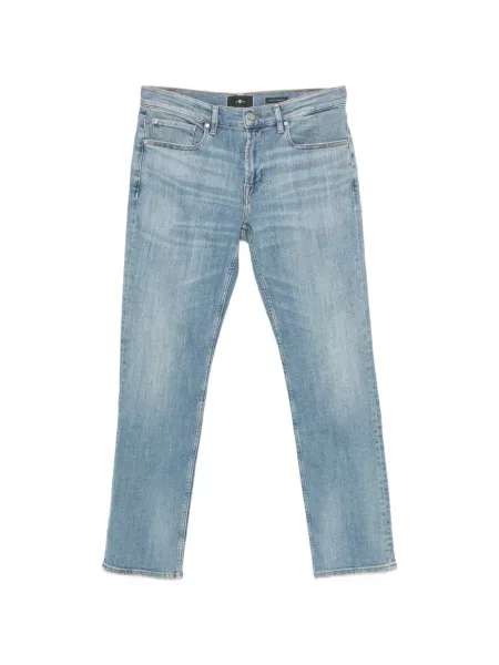 Farmerek 7 For All Mankind autogrammal kék