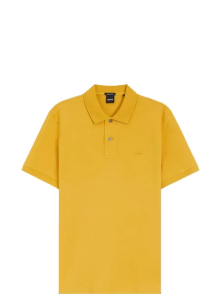 Tricou polo Boss galben