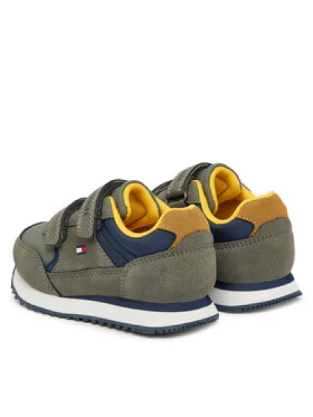 Superge Tommy Hilfiger Low Cut Velcro Sneaker M zelena
