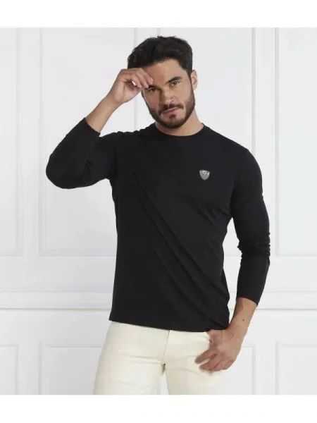 Tricou mânecă lungă Ea7 negru