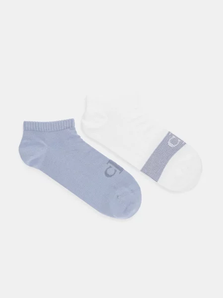 Чорапи Calvin Klein Jeans 2 чифта синьо