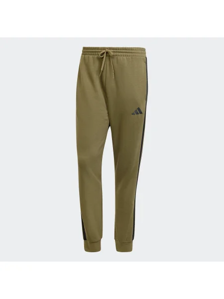 ADIDAS SPORTSWEAR Sportovní kalhoty Essentials olivová černá