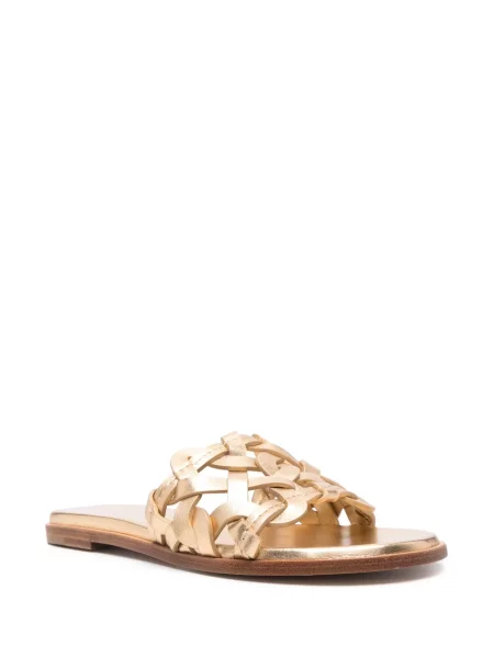 Sandale Gianvito Rossi auriu
