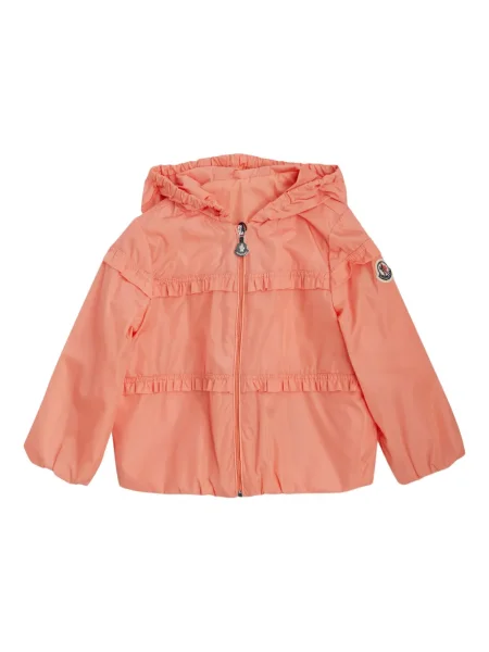 Kurtka bomber dziecięcy Moncler Enfant pomarańczowy