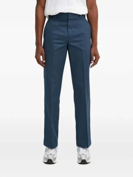 Pantaloni Dickies cu autograf albastru