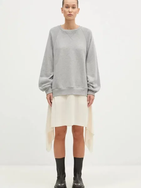 Undercover hanorac de C/S femei neted gri